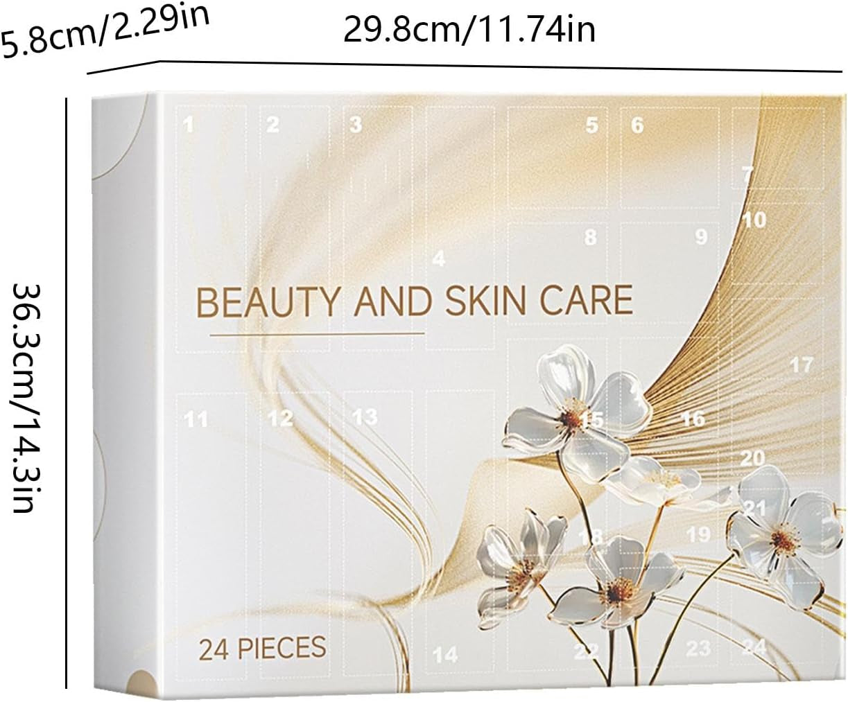 Beauty Advent Calendar 2025, Skincare Advent Calendar, Makeup Adventcalendar, 2025 Beautycalendar, Christmas Adventcalendar, 24 Product Skin Care Kit for Girls and Women